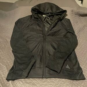 Ascend black women’s jacket zip up